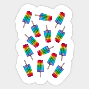 Ice Cream Rainbow Sticker